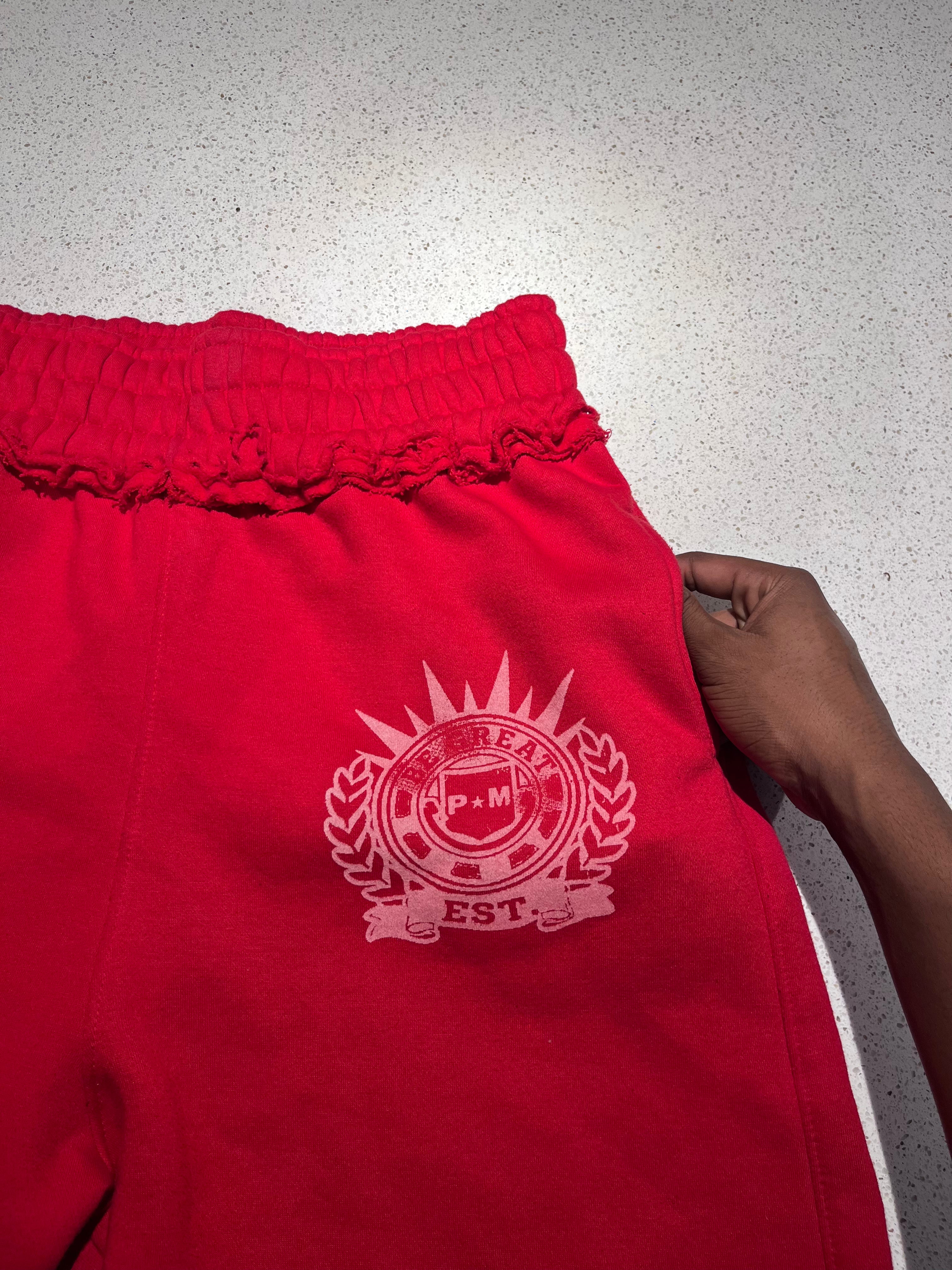 RED B.E G.R.E.A.T SWEATS